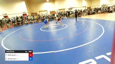 55 kg Cons 64 #2 - Frank Rodriguez, Interior Grappling Academy vs Eli Almarinez, Vacaville High School Wrestling