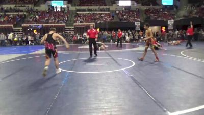 122 lbs Cons. Round 3 - Adrian Goff, Billings Wrestling Club vs Clay Kelley, Helena Wrestling Club