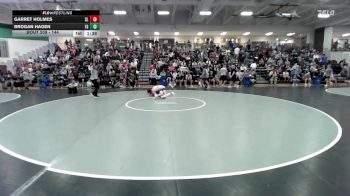 144 lbs Champ. Round 2 - Garret Holmes, Silver Lake vs Brogan Hagen, Free State
