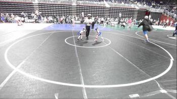 43 lbs Consi Of 8 #1 - Augustus Petrosky, Black Fox Wr Ac vs Carter Enis, Thermopolis WC