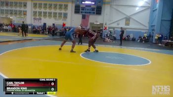 215 lbs Cons. Round 2 - Carl Taylor, St Elizabeths vs Brandon King, Charter School Of Wilmington