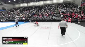6A 130 lbs Champ. Round 1 - Lauren Dyatt, Copper Hills vs Sofia Gwynn, Mountain Ridge