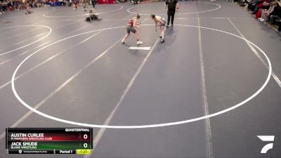 117 lbs Quarterfinal - Jack Smude, Blaine Wrestling vs Austin Curlee, PI Panthers Wrestling Club