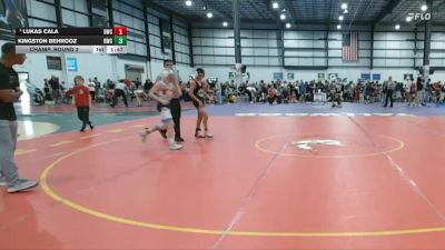85 lbs Champ. Round 2 - Lukas Cala, Darkhorse Wrestling Club vs Kingston Behrooz, Richmond Wrestling Club