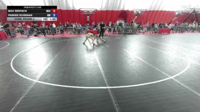 106 lbs Cons. Round 3 - Max Rentsch, Team Nazar Training Center vs Parker Schenian, AWA Green Bay