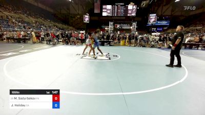 165 lbs Rnd Of 64 - Musabek Sadyrbekov, PA vs Jude Holiday, CA