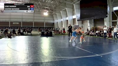 126 lbs Lyric Warner, Michigan Red vs Cooper Mathews, Colorado