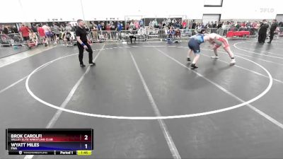 285 lbs Champ. Round 1 - Brok Carolfi, Valley Elite Wrestling Club vs Wyatt Miles, FWA