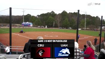 Replay: Christian Brothers vs UAH - DH | Feb 14 @ 2 PM