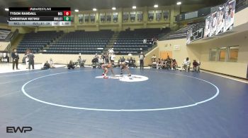 132 lbs Rr Rnd 7 - Tyson Randall, McLain vs Christian Ketiku, Bartlesville High School