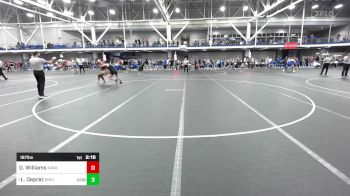 197 lbs Quarterfinal - Daniel Williams, Naval Academy vs Lou Deprez, Binghamton University