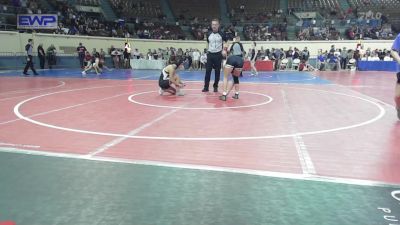 108 lbs Consi Of 32 #2 - Jocelynn Lopez, Jay vs Peyton Wind, Henryetta JH