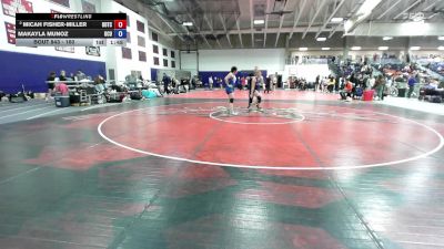 160 lbs Cons. Round 4 - Micah Fisher-Miller, University Of The Cumberlands vs Makayla Munoz, Oklahoma City University