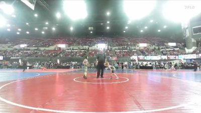 54 lbs Champ. Round 3 - Isaac Graham, Natrona Colts vs Jayden Wynegar, Great Falls Rug Rats