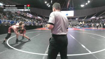 7A 215 lbs Quarterfinal - Tripp Raleigh, Huntsville vs Jake Mcconnell, Prattville