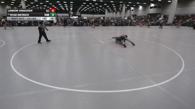 144 lbs Cons. Rd Of 16 - Landon Vanacker, Illinois vs Ryan Dietrick, Young Guns Nashville Wrestling