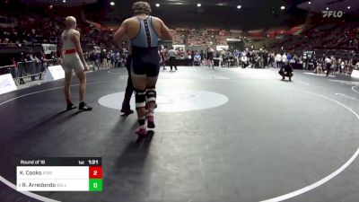 177 lbs Round Of 16 - Kane Cooks, Atascadero vs Ramon Arredondo, Bullard