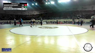 200 lbs Semifinal - Madison Derryberry, Poteau vs Roeyn Smith, McAlester