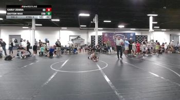 40 lbs Round 1 (6 Team) - Carly Zemba, Diamond State Inferno vs Dayton Wax, Xtreme Team Black