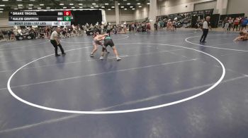 157 lbs Quarters - Kaleb Griffith, MWC Wrestling Academy vs Drake Troxel, Nebraska Wrestling Academy