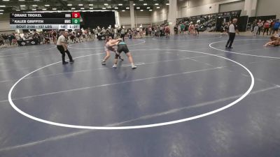 157 lbs Quarters - Kaleb Griffith, MWC Wrestling Academy vs Drake Troxel, Nebraska Wrestling Academy
