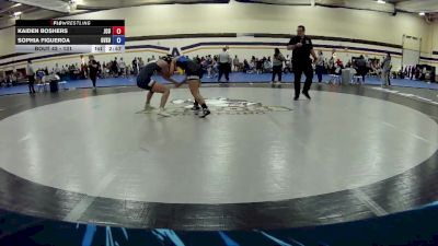 131 lbs Champ. Round 2 - Sophia Figueroa, Grand Valley State University Club vs Kaiden Boshers, John Carroll University