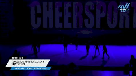 Revolution Athletics Allstars - FROSTIES [2024 L1 Tiny - Novice - Restrictions - D2 Day 1] 2024 CHEERSPORT Atlanta Classic