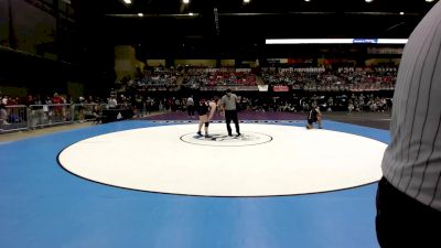 170 lbs Quarterfinal - Isabelle McClintock, Topeka-Seaman HS vs Alexa Castillo, Emporia HS