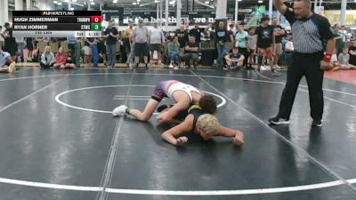 140 lbs Semifinal - Hugh Zimmerman, Triumph Blue - HSC vs Ryan Horner, Shore Thing Sand - HSC