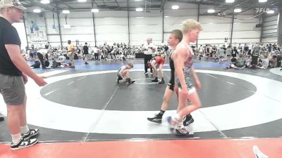 85 lbs Round Of 16 - Gabe Peace, Quest School Of Wrestling ES - EL vs Connor Dobson, 4M Power - EL