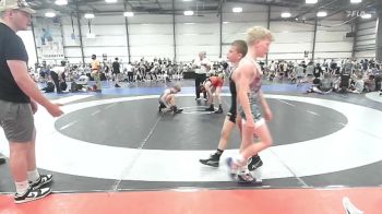 85 lbs Round Of 16 - Gabe Peace, Quest School Of Wrestling ES - EL vs Connor Dobson, 4M Power - EL