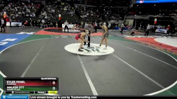 Quarterfinal - Walker Ott, Wisner-Pilger vs Kyler Mosel, Plainview