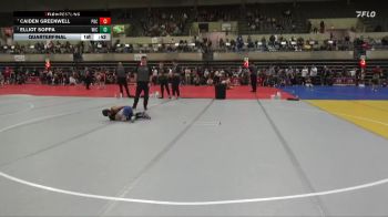 50 lbs Quarterfinal - Elliot Soppa, Weigh-In Club vs Caiden Greenwell, Pardeeville Boys Club
