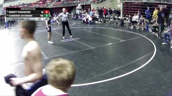 120 lbs Cons. Round 4 - Cameron Jacobsen, York Wrestling Club vs Emmitt Shenshew, Neligh Oakdale