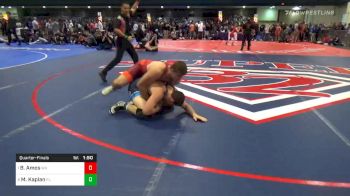 Match - Braxton Amos, Wv vs Matthew Kaplan, Fl