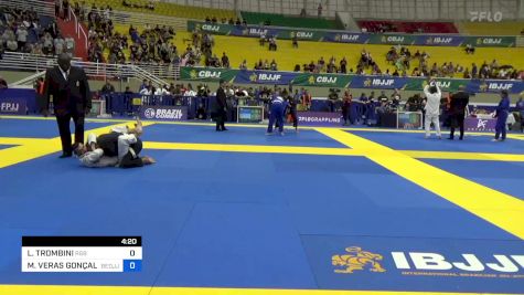 LUCIANO TROMBINI vs MARCIO VERAS GONÇALVES 2023 Brasileiro Jiu-Jitsu IBJJF