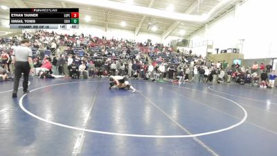 138 lbs Champ. Rd Of 16 - Ethan Tanner, Lone Peak vs Ismail Yonis, Copper Hills