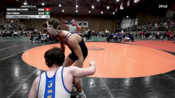 138 lbs Cons. Round 1 - Braden Williams, Seckman vs Jax Coble, Belton