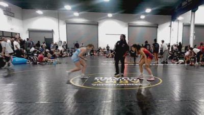 135 lbs Consi Of 4 - Brinley Dinzeo, Wyoming Seminary - GK12E vs Carleigh Clark, Okie Girls - GK12E