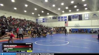 120 lbs Semifinal - Jake Marzi, Temecula vs Oscar Mendoza, Santa Ana Wrestling