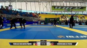 Everton Daniel De Freitas vs Pedro Alex Dos Santos Pimenta 2026 Brasileiro Jiu-Jitsu IBJJF