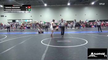 100 lbs Cons. Round 3 - Ronnail Beougher, Tiger vs Chance Schuckman, Silver Lake