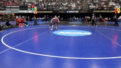 149 lbs Semifinal - Cade Siebrecht, Central (IA) vs Matt Randolph, Augsburg