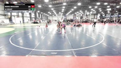 152 lbs Rr Rnd 3 - Maria Imhauser, Diesel Wrestling Academy vs AJ Grant, Illinois Cornstars