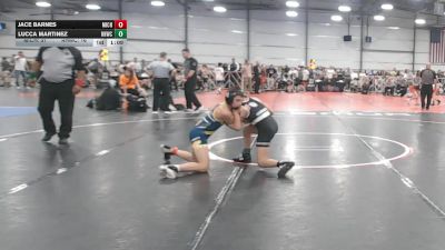 92 lbs Round 2 - 10:45am Saturday - Lucca Martinez, Rough House W.C., CA vs Jace Barnes, Team Michigan