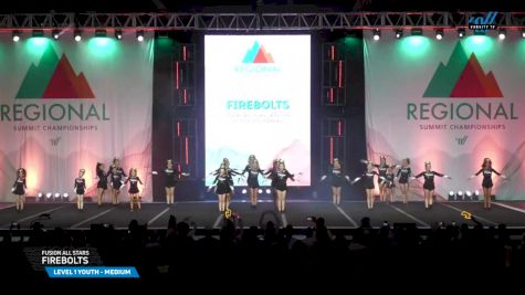 Fusion All Stars - FIREBOLTS [2025 L1 Youth - Medium Day 1] 2025 The West Regional Summit & The Recreational Summit