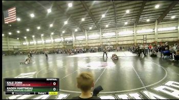 125 lbs Semifinal - Kale Zorn, Fremont Wrestling Club vs Kaden Martineau, Cowan Wrestling Academy
