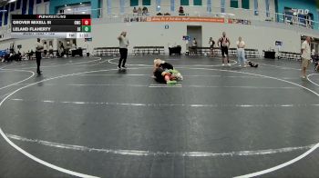 132 lbs Cons. Semi - Grover Mixell Iii, Genesis Wrestling Club vs Leland Flaherty, Swfl Elite