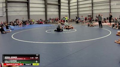 95 lbs Final - Devin Jost, Mayhem WC Gray vs Ava Ocampo, Beast Mode Green