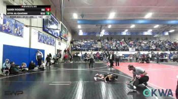 47-51 lbs Rr Rnd 5 - Randi Rogers, Berryhill Wrestling Club vs Ayva Al-Qahtani, Wyandotte Youth Wrestling
